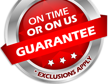 We Guarantee Your Scheduled Appointment or We Pay You!