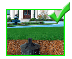 Drainage Flood Yard Catch Basin Flo-Well® environmental storm water retention system