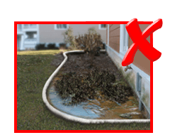 Planter Rotting Flooding Water Damage Drainage Solution
