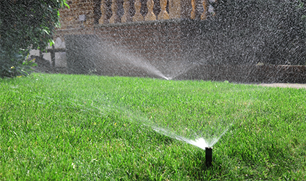 Lawn sprinkler system repairs, irrigation services and installations