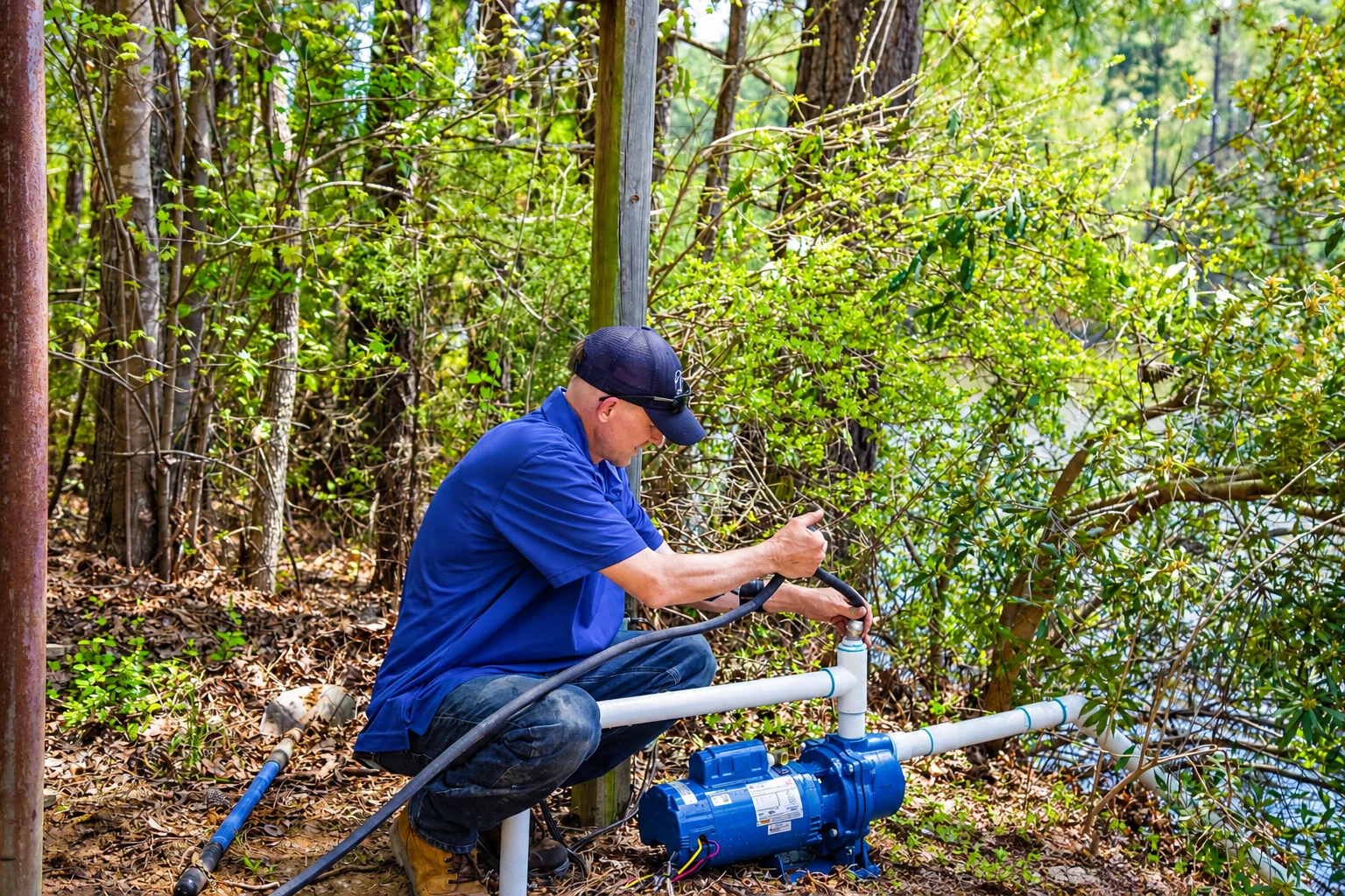 Pacific Lawn Sprinklers pump and well service