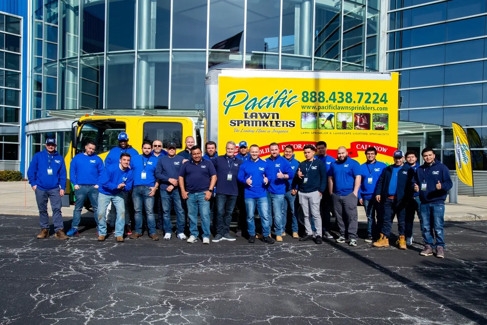 Pacific Lawn Sprinklers training photo