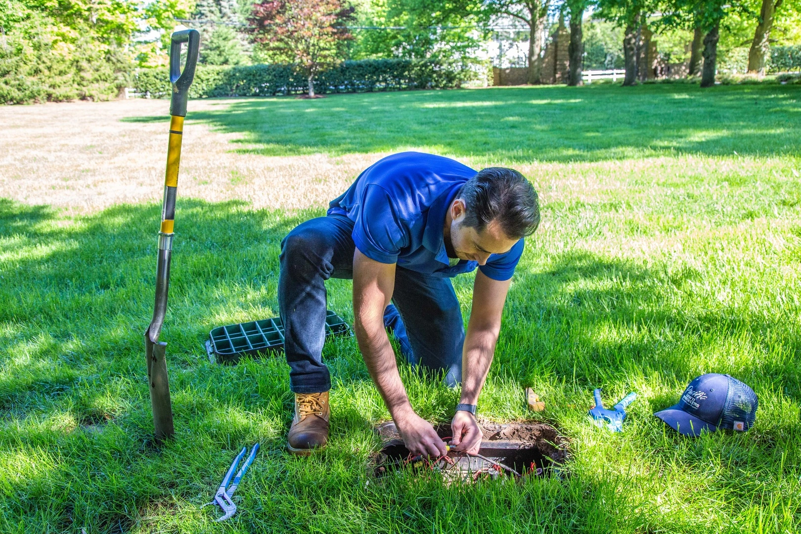 Pacific Lawn Sprinklers irrigation installation