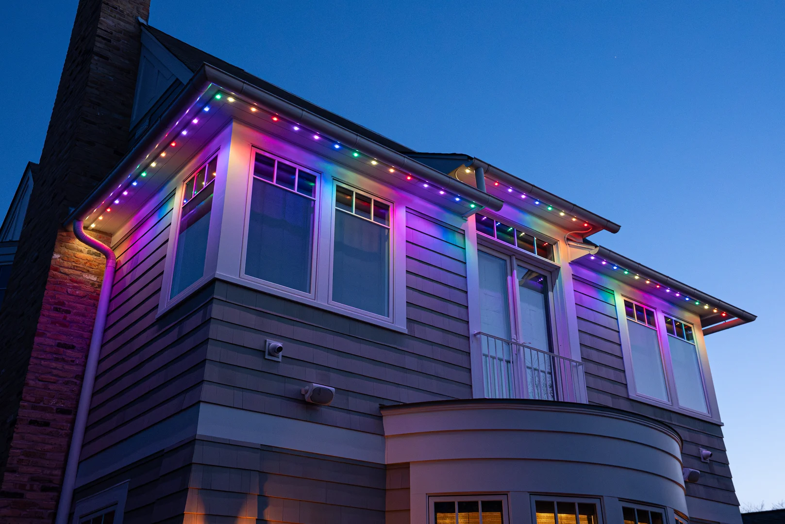 Permanent outdoor lighting installed by Pacific Lawn Sprinklers